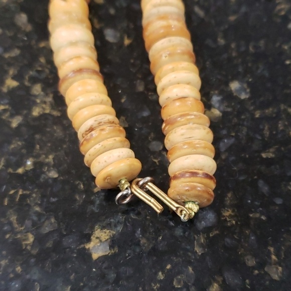 VINTAGE Bead Necklace 15" - Picture 4 of 5